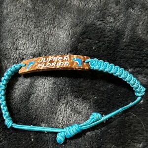 Jupiter Florida Turquoise Cord Bracelet